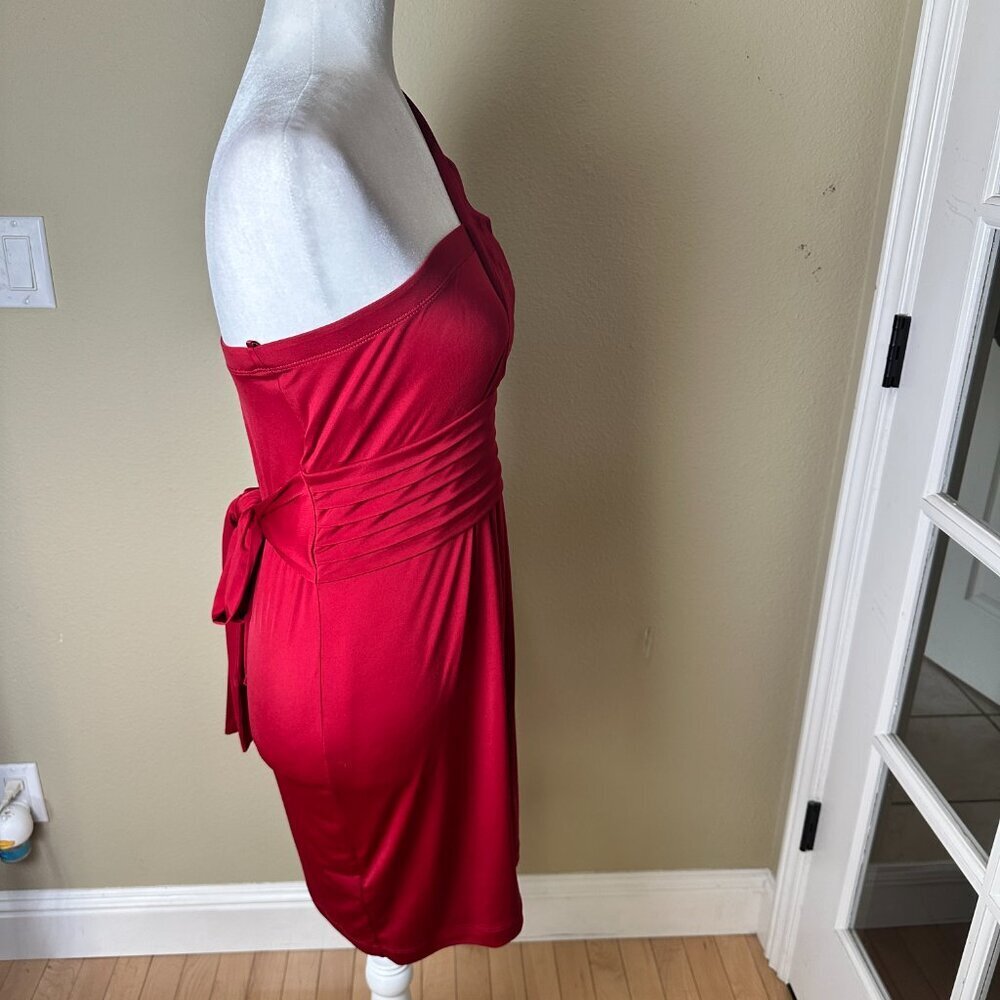 Bcbgeneration Red One Shoulder Jersey Drape And T… - image 6